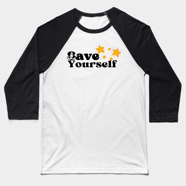 Save yourself Baseball T-Shirt by kamy1